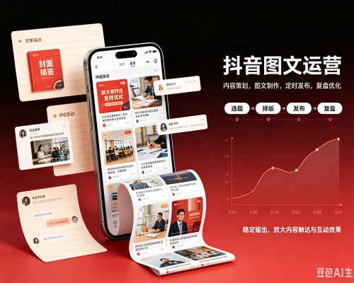 石峰抖音图文代运营服务